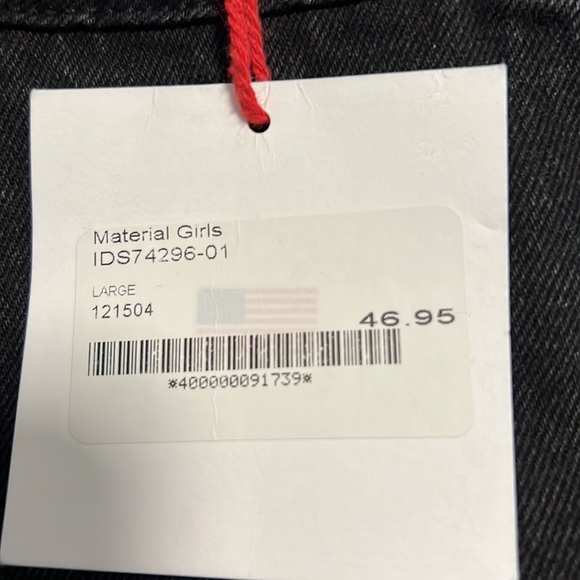 Toast Jeans skorts material girl. Waist is 16.5 lying flat - Picture 4 of 7